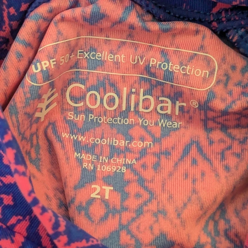 Coolibar Rashguard Swim Shirt 2T